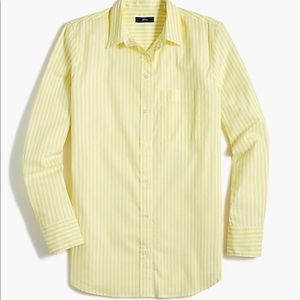 HALF OFF SALE! J. Crew High-low relaxed button-up top